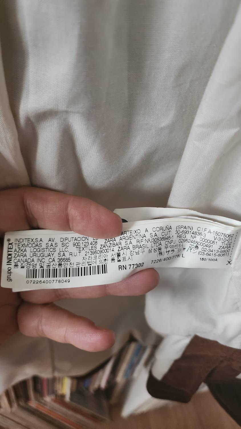 자라 맨(ZARA MAN) 데님 꾸뛰르 스웨이드 셔츠 자켓 상품이미지6