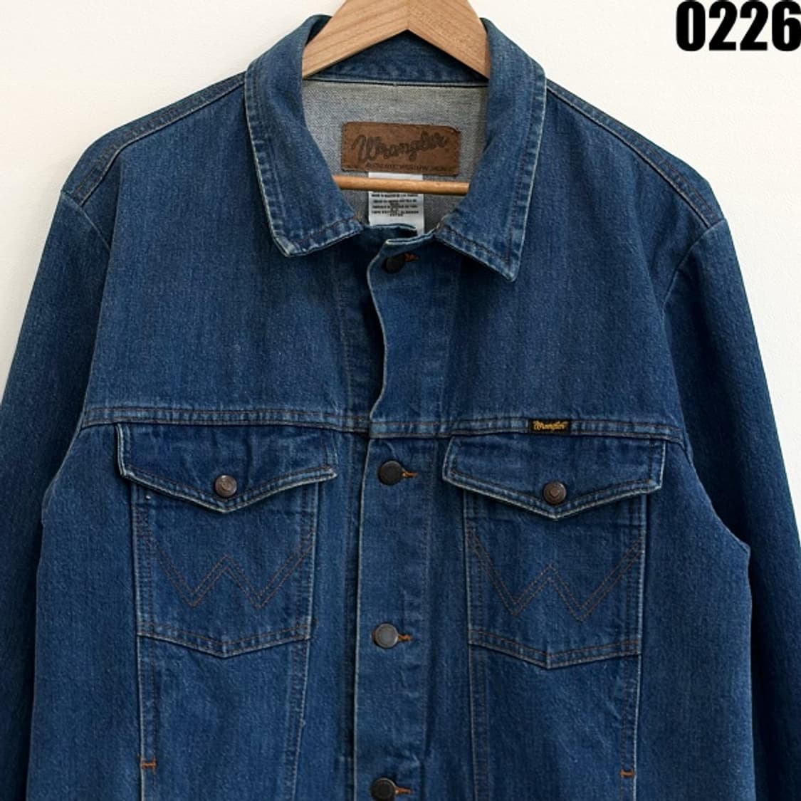 랭글러 어센틱 웨스턴 데님 자켓 XXL 0226 상품이미지2