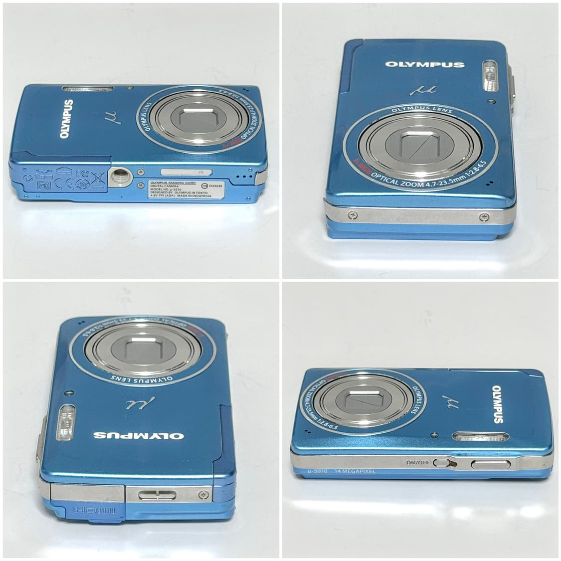 올림푸스 뮤 5010 베이비블루 빈티지디카 상품이미지4