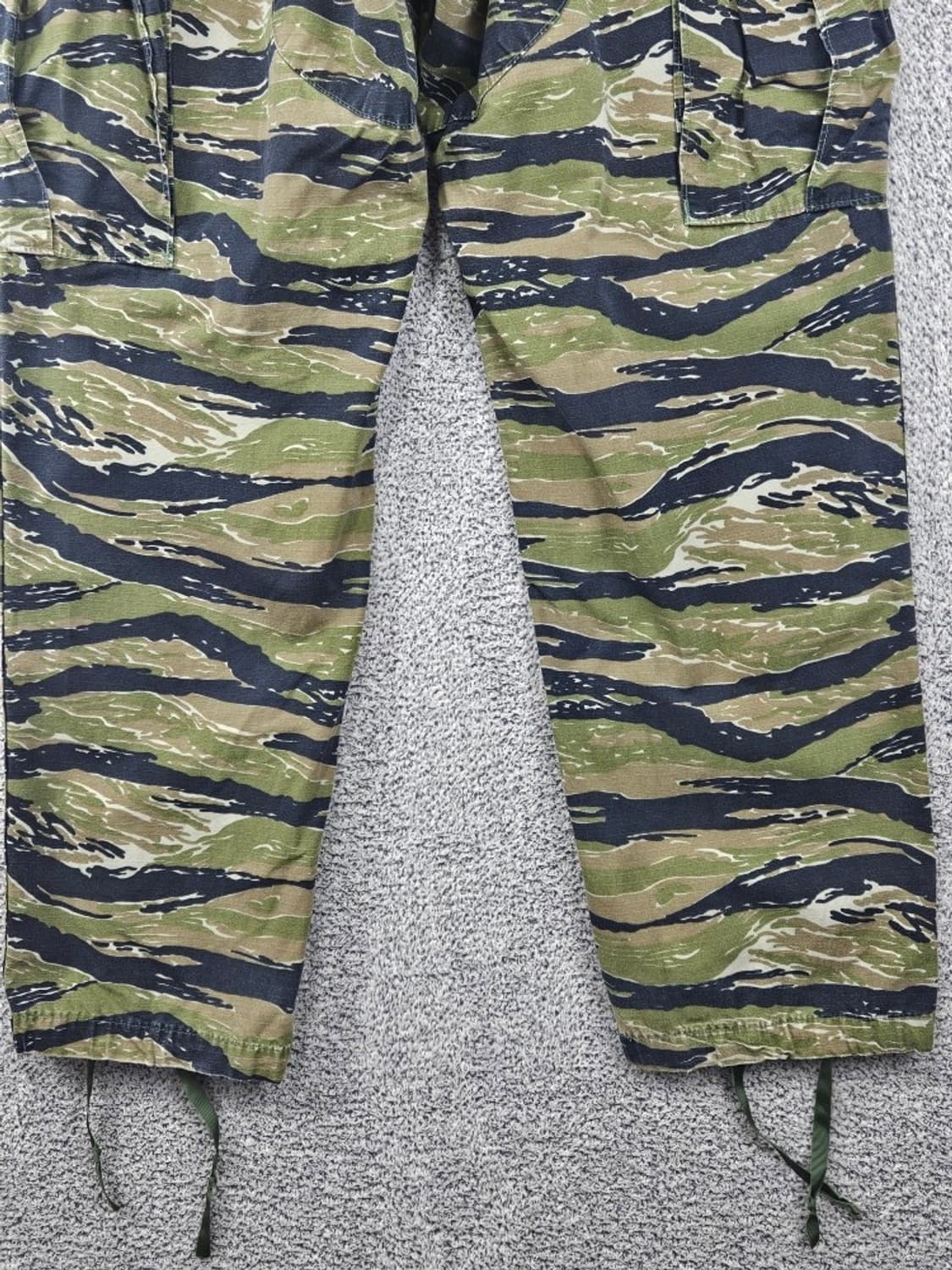 프로퍼 타이거카모 카고 더블니 BDU 팬츠 (31"추정) / 11878 상품이미지10