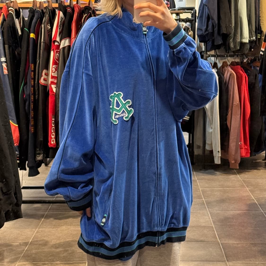 [NO.9]VTG 벨벳 져지 상품이미지3