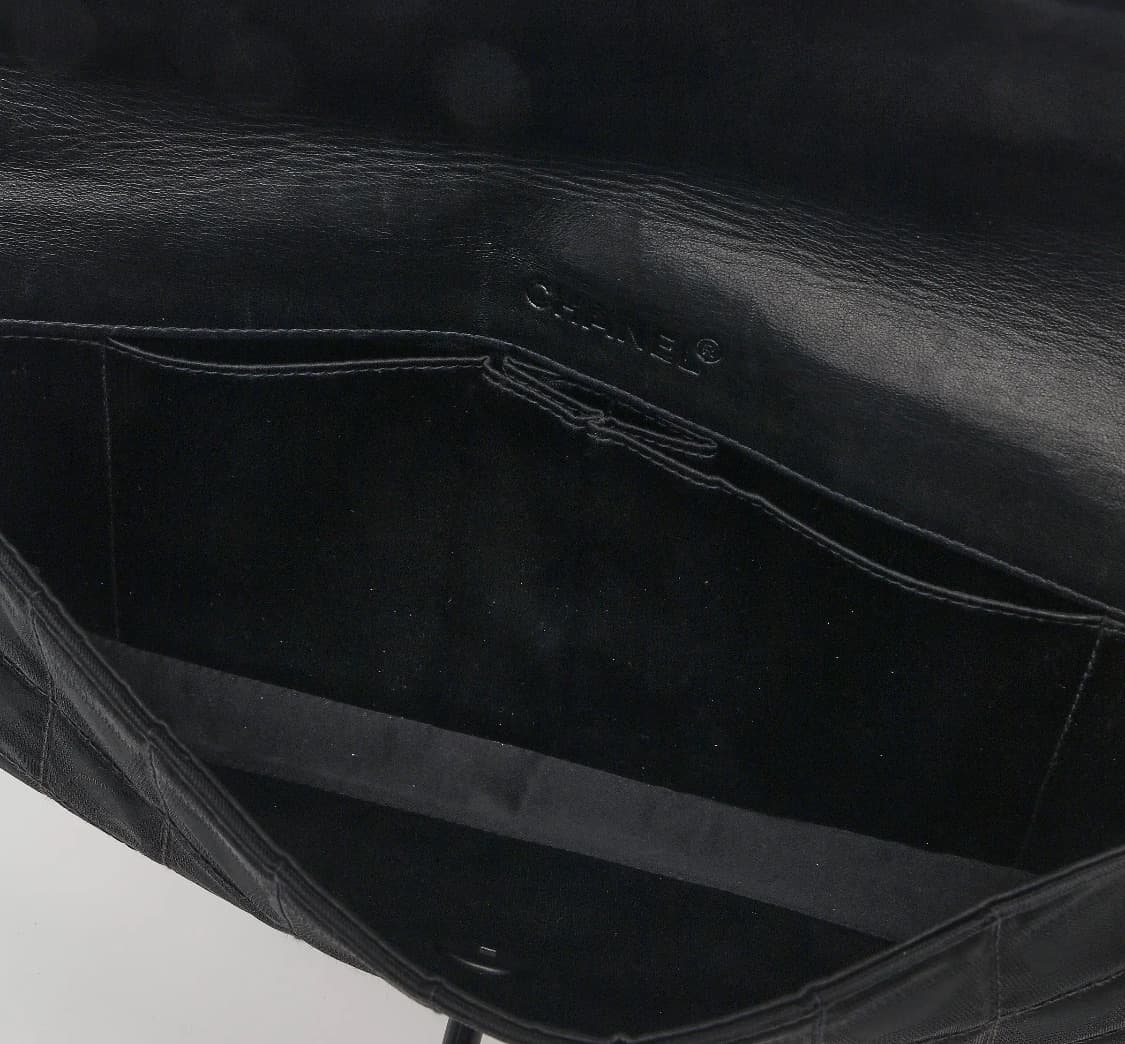 [A급] 샤넬 뉴 트레블 초코바 바게트백 블랙 판매합니다!!! 상품이미지8