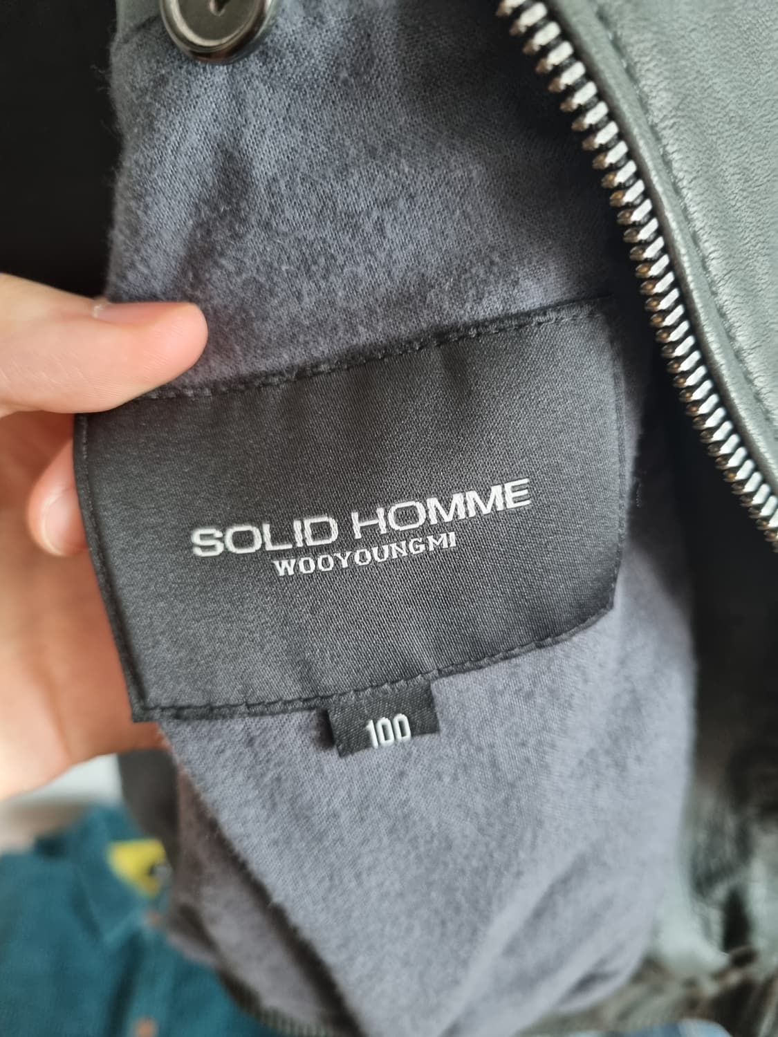 솔리드옴므 BONO 레더자켓 100 상품이미지4