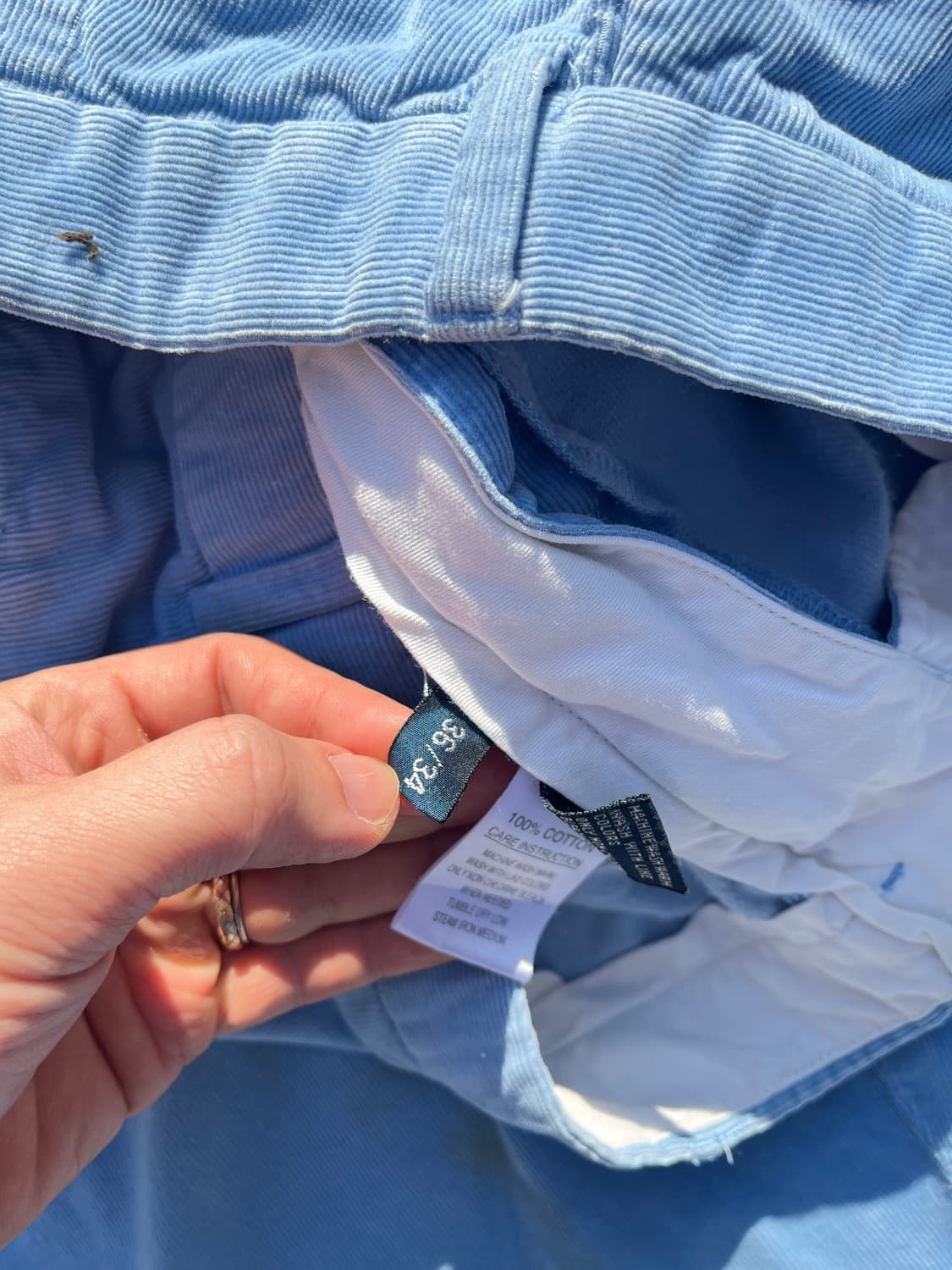 폴로 코듀로이 치노팬츠 상품이미지4