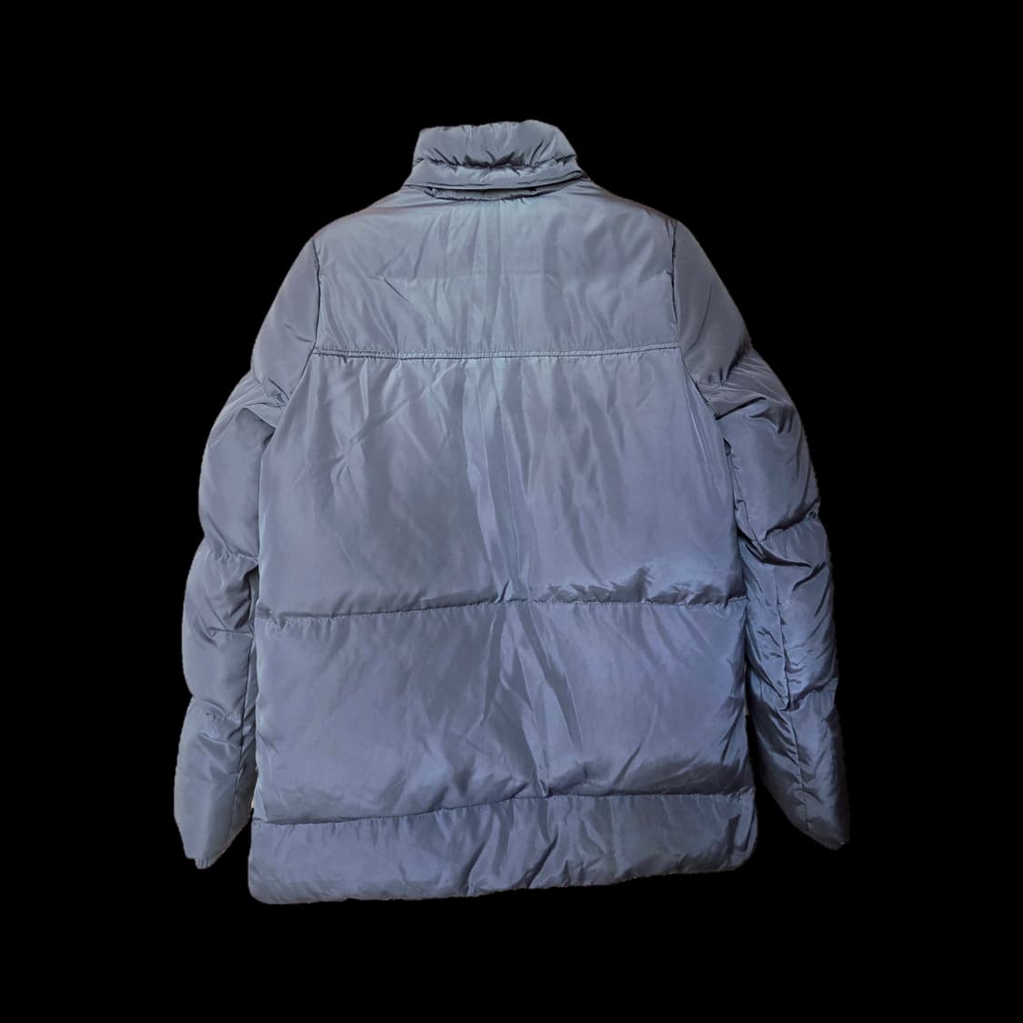 타미 네이비그레이 후드 탈부착 덕다운 패딩 상품이미지3