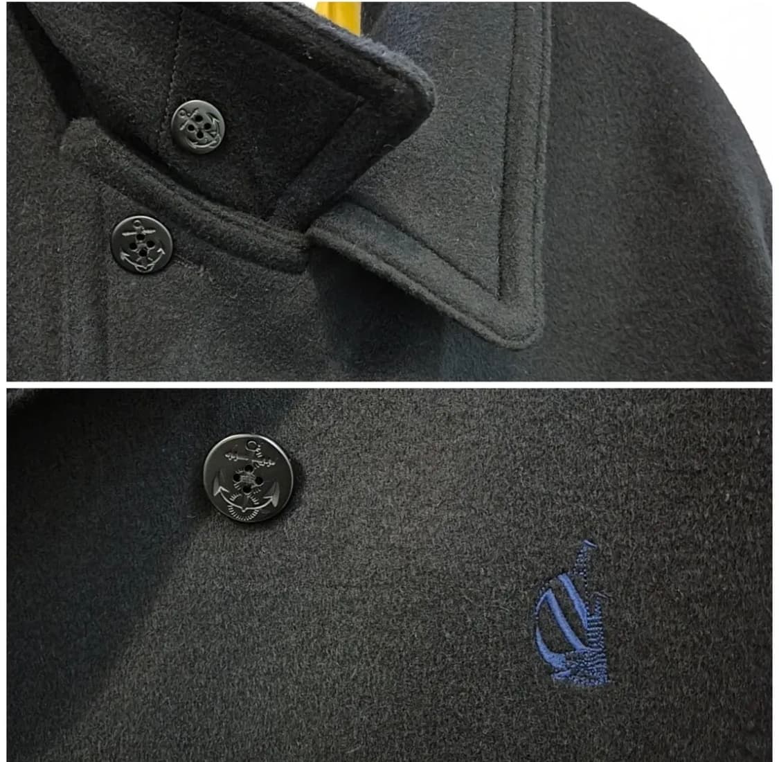 노티카 해군피코트 블랙 xl 상품이미지3