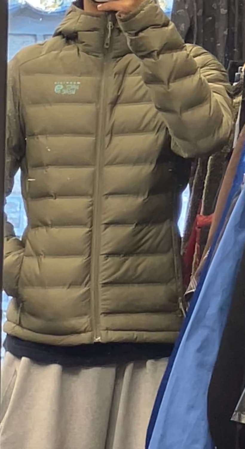 마운틴하드웨어 스트레치 경량패딩 후디 우먼 상품이미지7