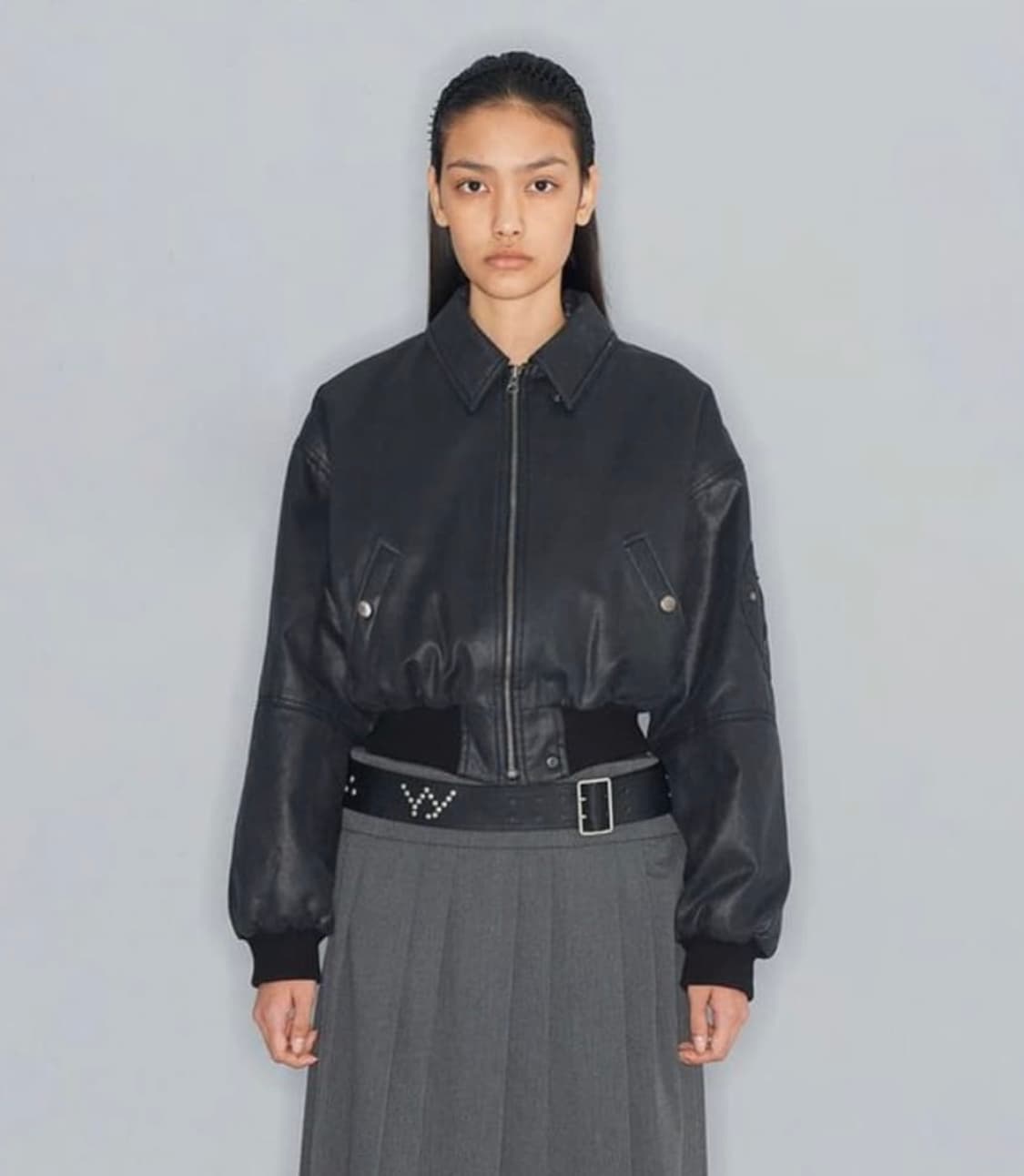 Open yy 크롭 봄버자켓 s 상품이미지1