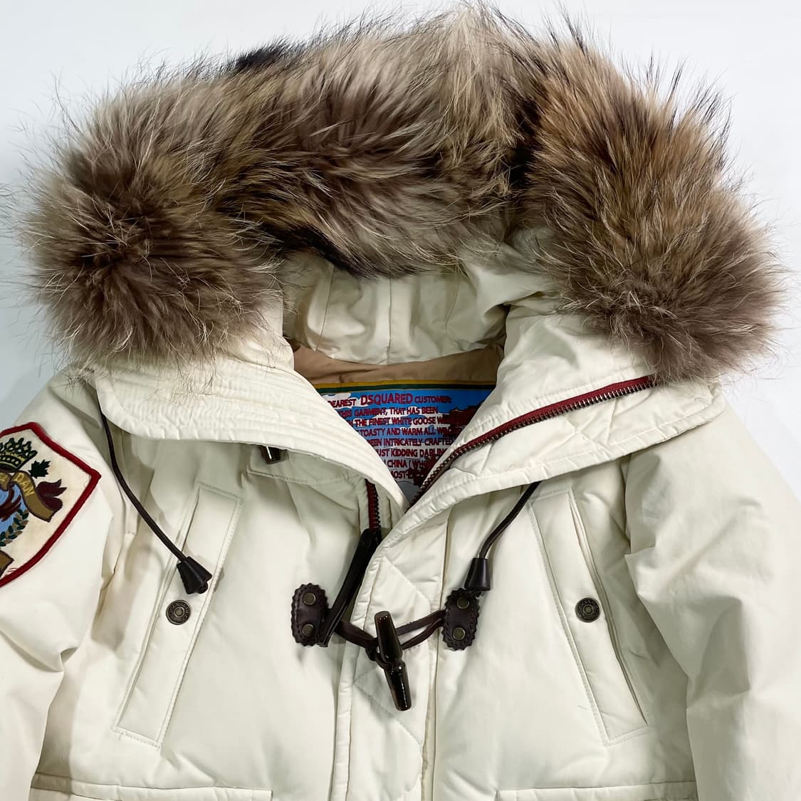 디스퀘어드2 크롭 다운 파카 상품이미지2