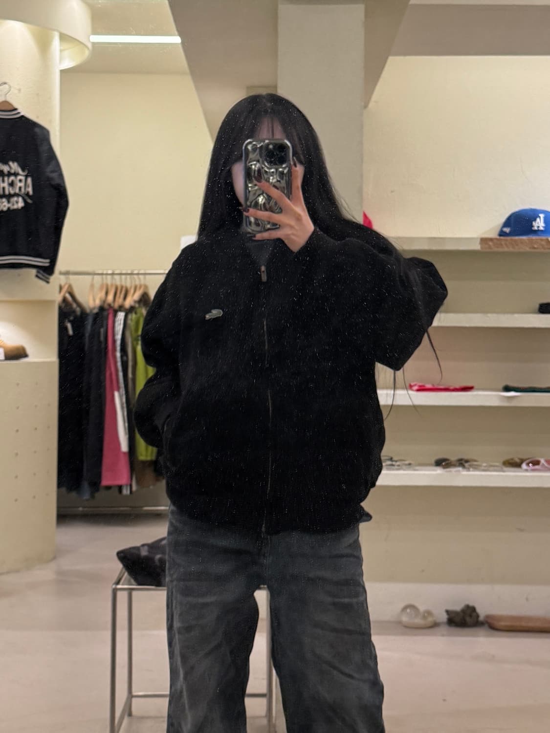 라코스테 빈티지 울 블루종 자켓 U1384 상품이미지1