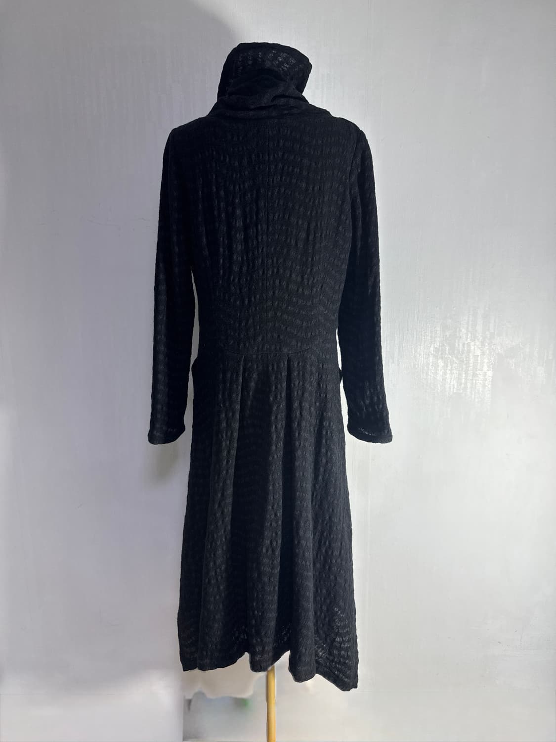 Takezo toyoguchi 수축 가공 울 롱 코트 요지야마모토  상품이미지4