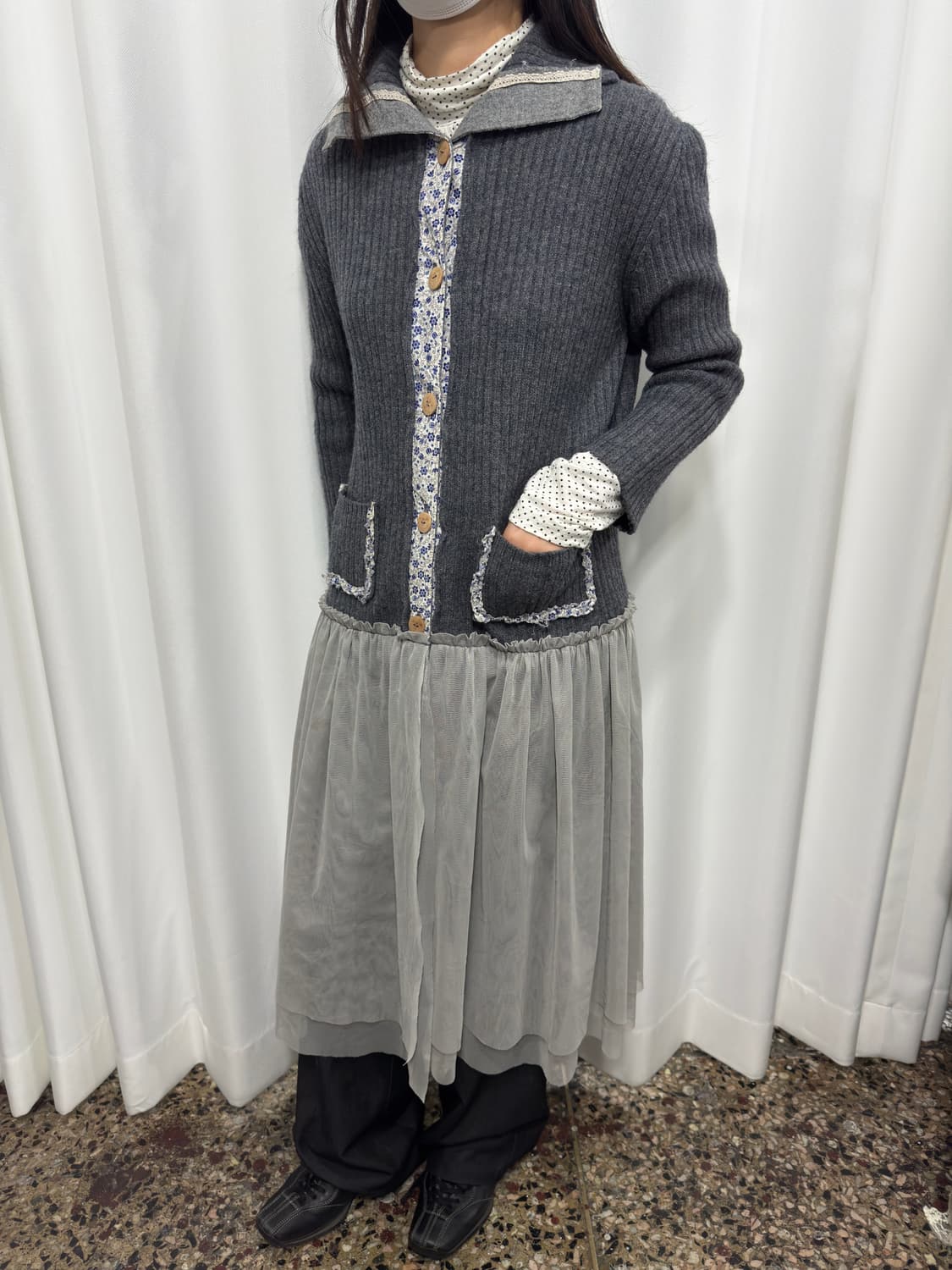 knit design onepiece  상품이미지4