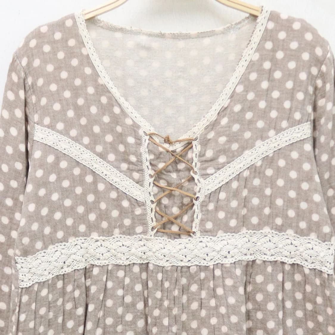 모리걸 무드 도트 미니 원피스 61063 상품이미지5