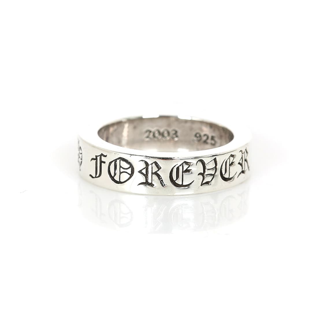 크롬하츠 스페이서 포에버링 크로스 CH 실버반지 19호 보증서 상품이미지2