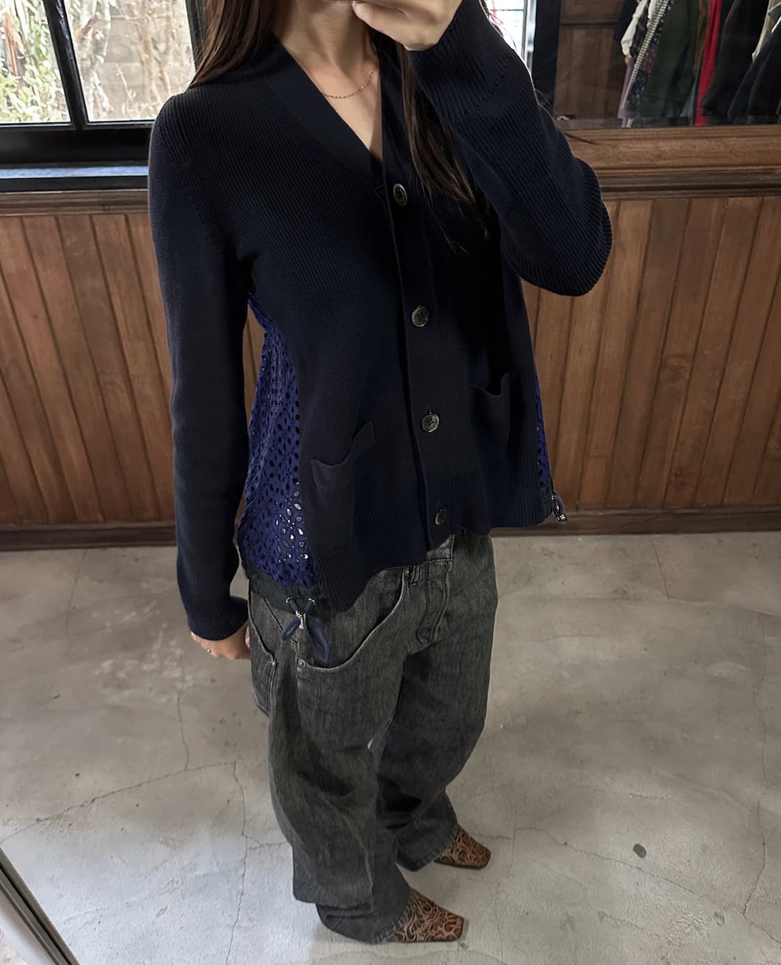 LEVI'S engineered regular black jeans 상품이미지4