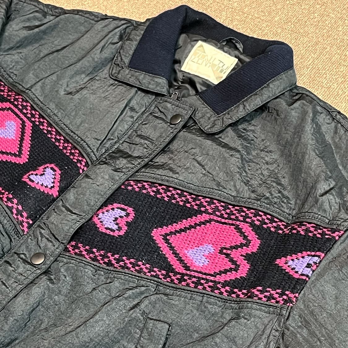 90s 빈티지 Y2K 갸루 나일론 자켓 상품이미지3