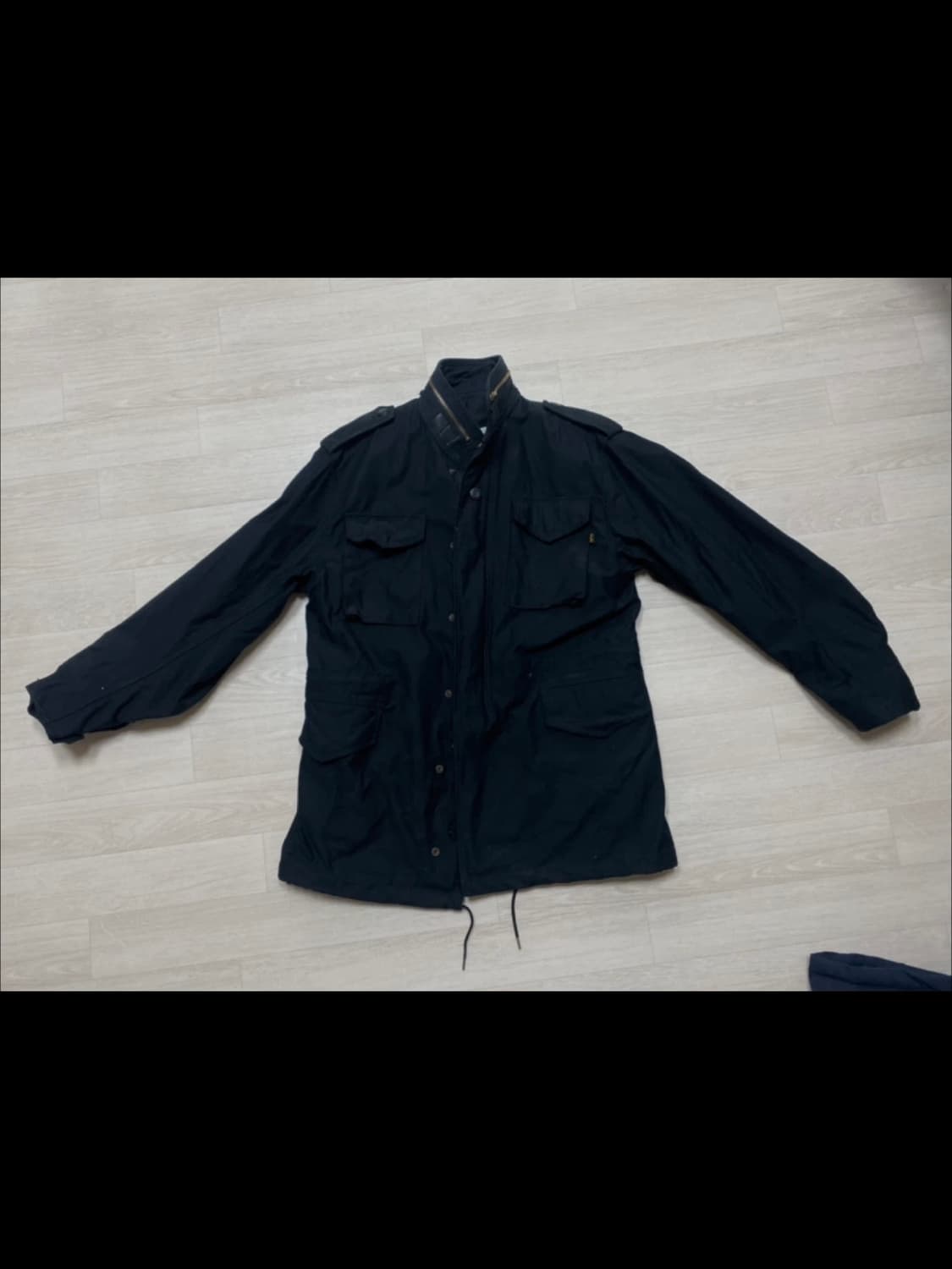 알파인더스트리 M-65 필드 자켓 블랙 alpha industries 상품이미지3