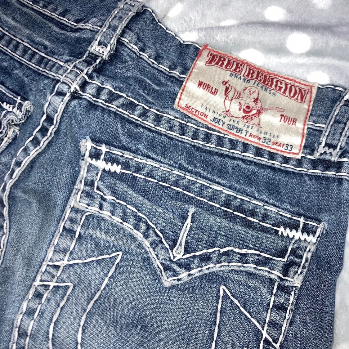 트루릴리전 부츠컷 데님팬츠 청바지 상품이미지4