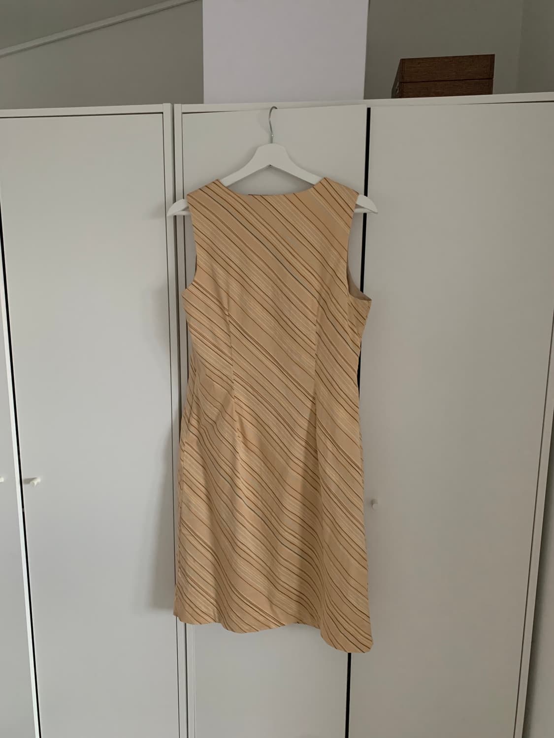 레트로 살구 원피스 상품이미지5