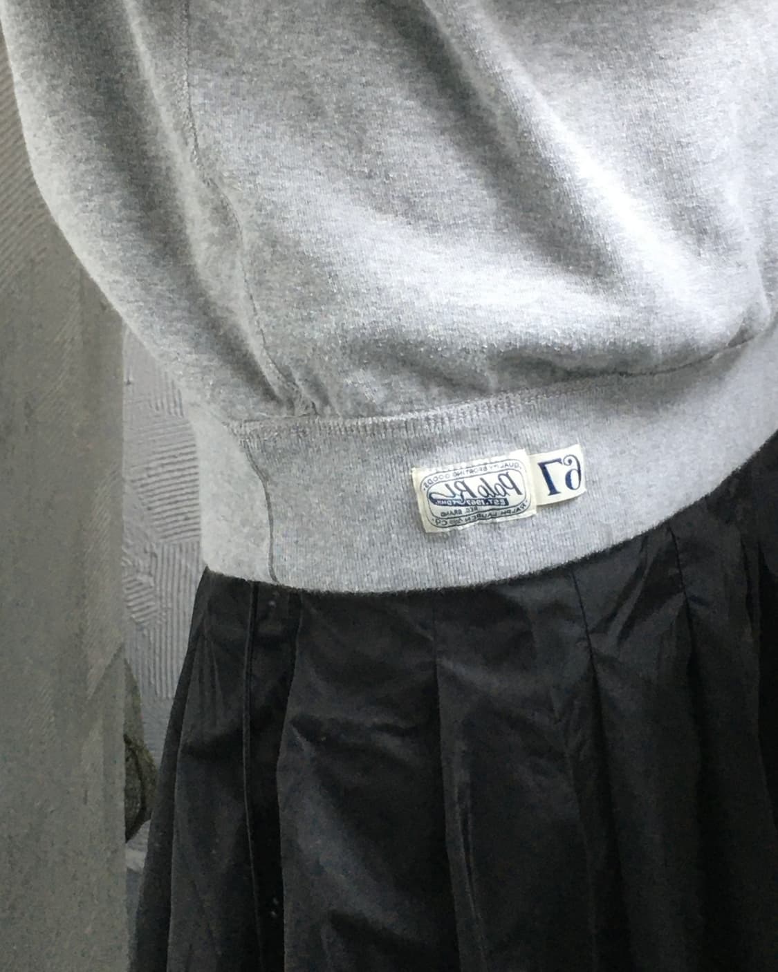 Polo 폴로 랄프로렌 QR라벨 아치로고 그레이 맨투맨 상품이미지4