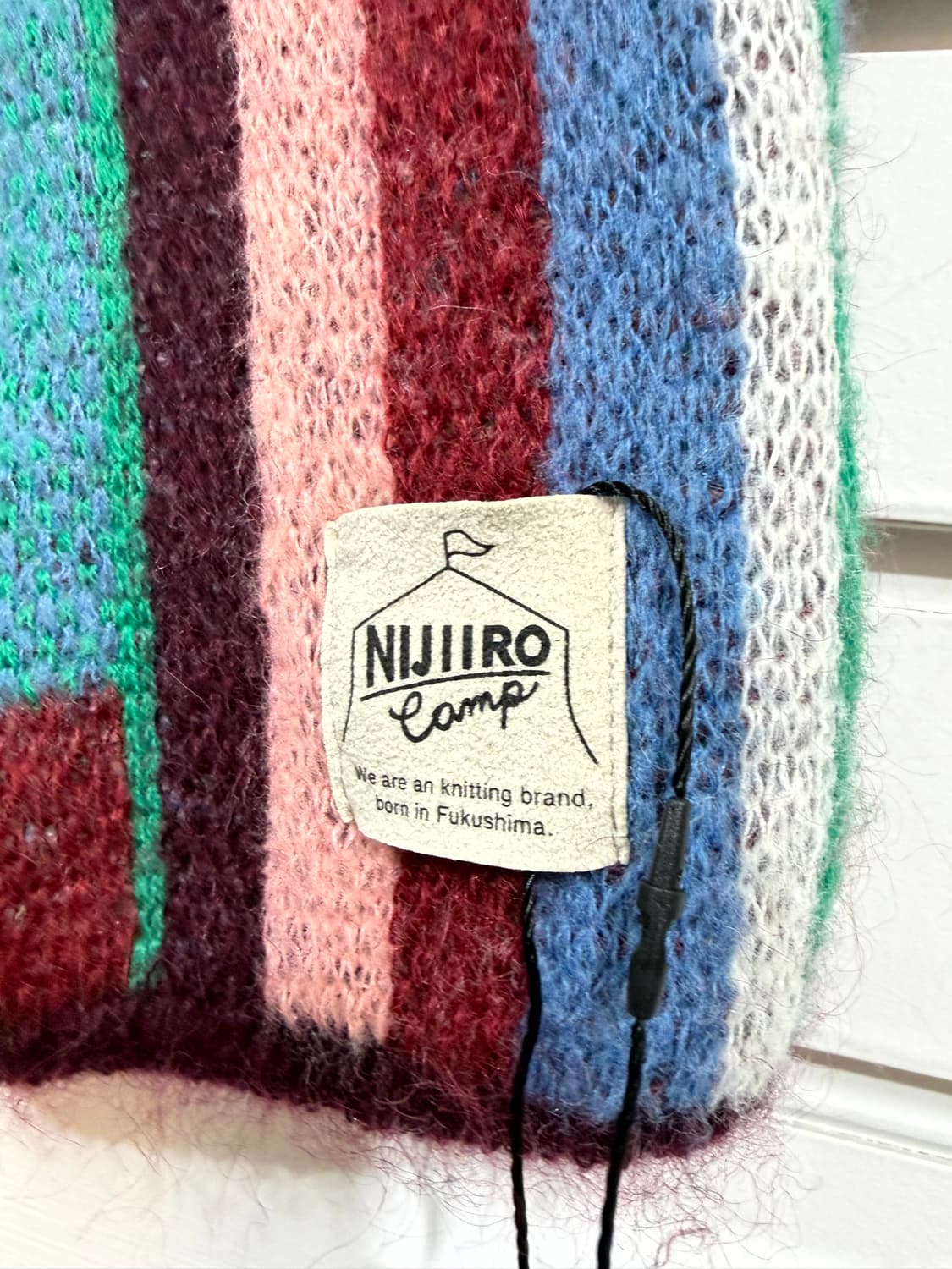 NIJIIRO Camp 머플러 (Made In Japan) 상품이미지5