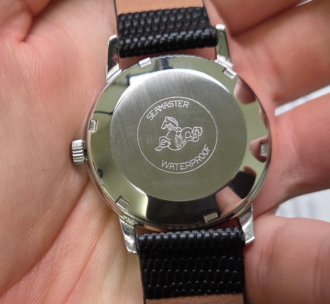 레어] 빈티지 오메가 씨마스터 오리지널 돔형다이얼 싱글데이트 오토매틱 
 상품이미지7