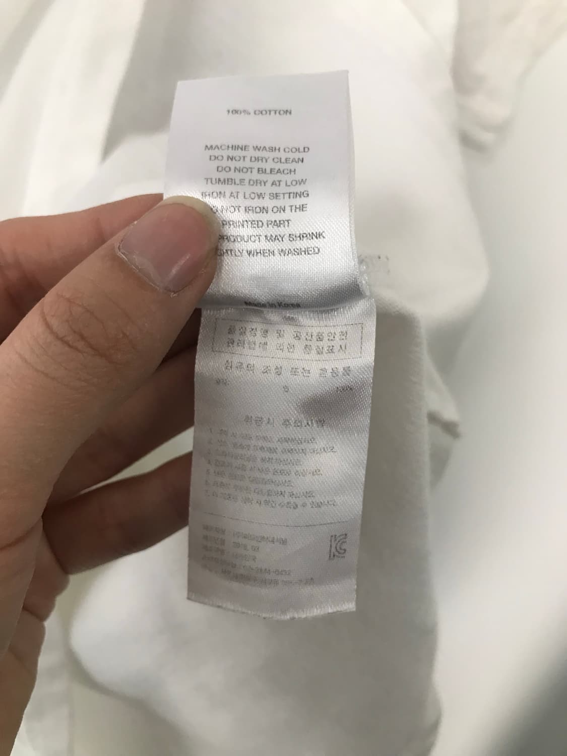 헤브어굿타임 박스로고 화이트 반팔 티셔프 상품이미지4