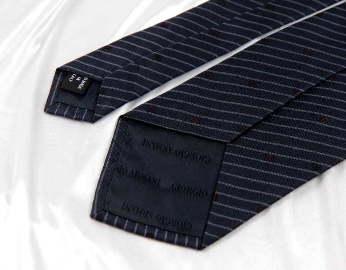 알마니 9.3cm A등급 클래식 남자 명품 넥타이 상품이미지4