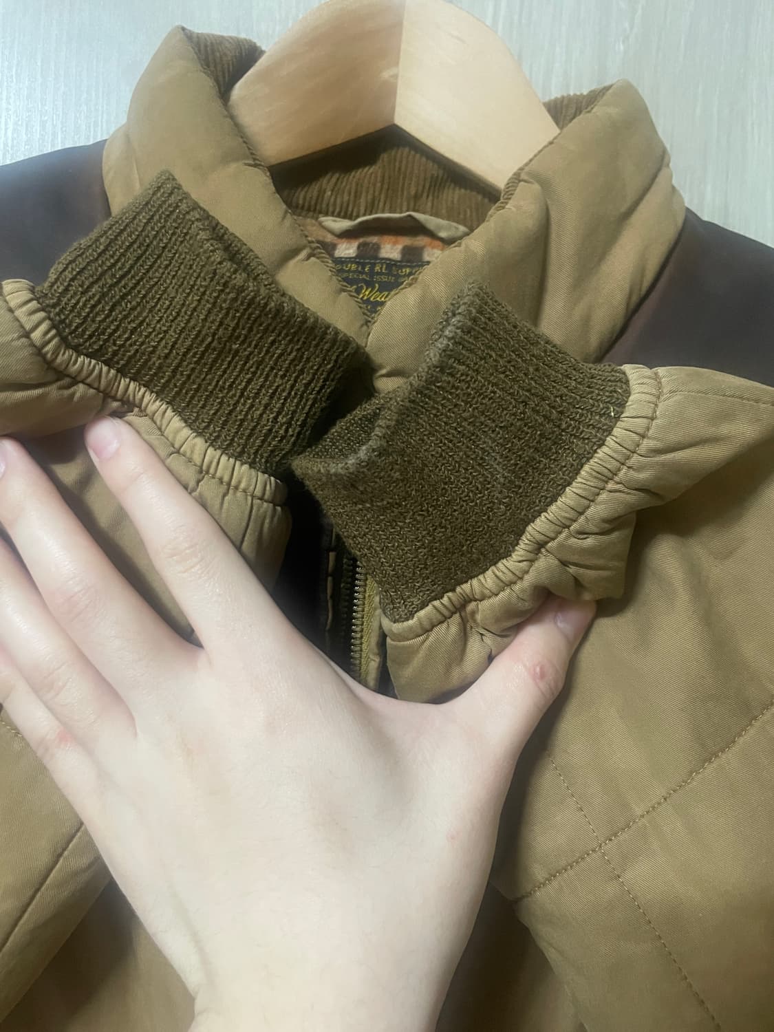 Rrl 레더 요크 자켓 상품이미지7