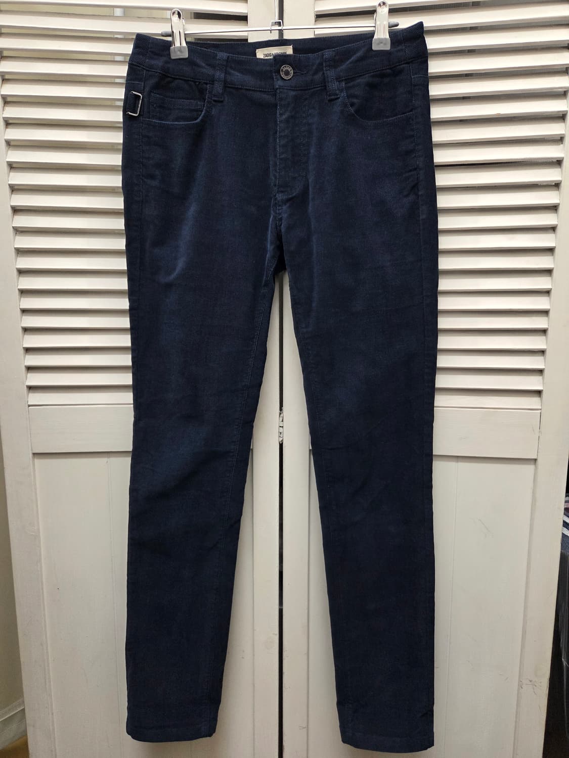 자딕앤볼테르 코듀로이 네이비 팬츠 상품이미지1