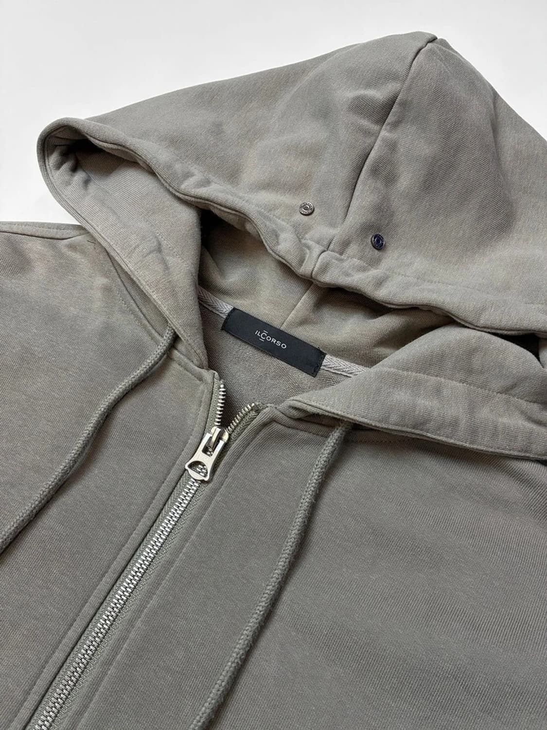 일꼬르소 19FW 헤비코튼 투웨이 후드 집업 PN5341 상품이미지3