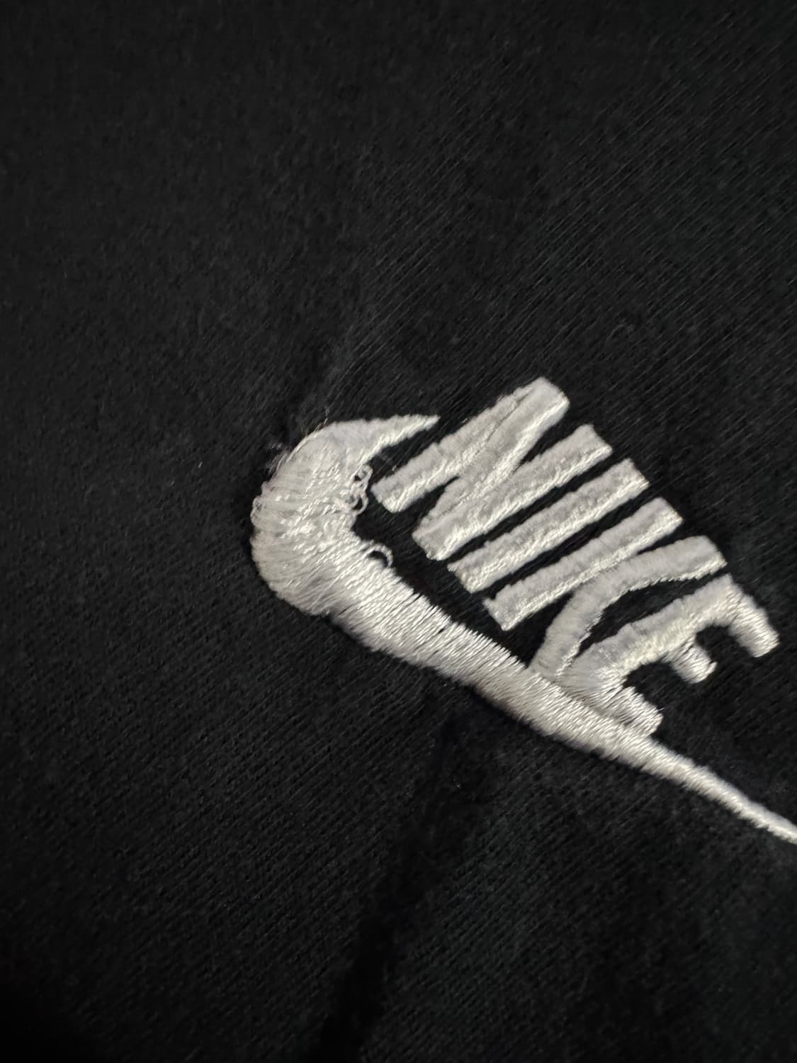 나이키 Nike 기본 스우시 로고 반팔 티셔츠 블랙 M ~ L 상품이미지3