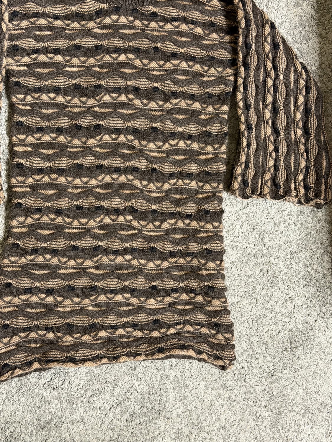 버나드윌헴 알파카 울 후드 니트 상품이미지3