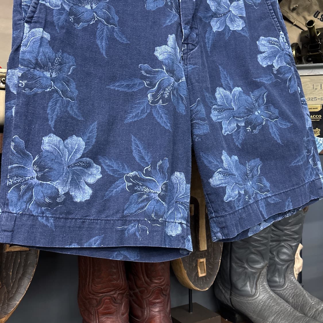 신형라벨 폴로 랄프로렌 하와이안 플로럴 패턴 하프팬츠 N1116   상품이미지4