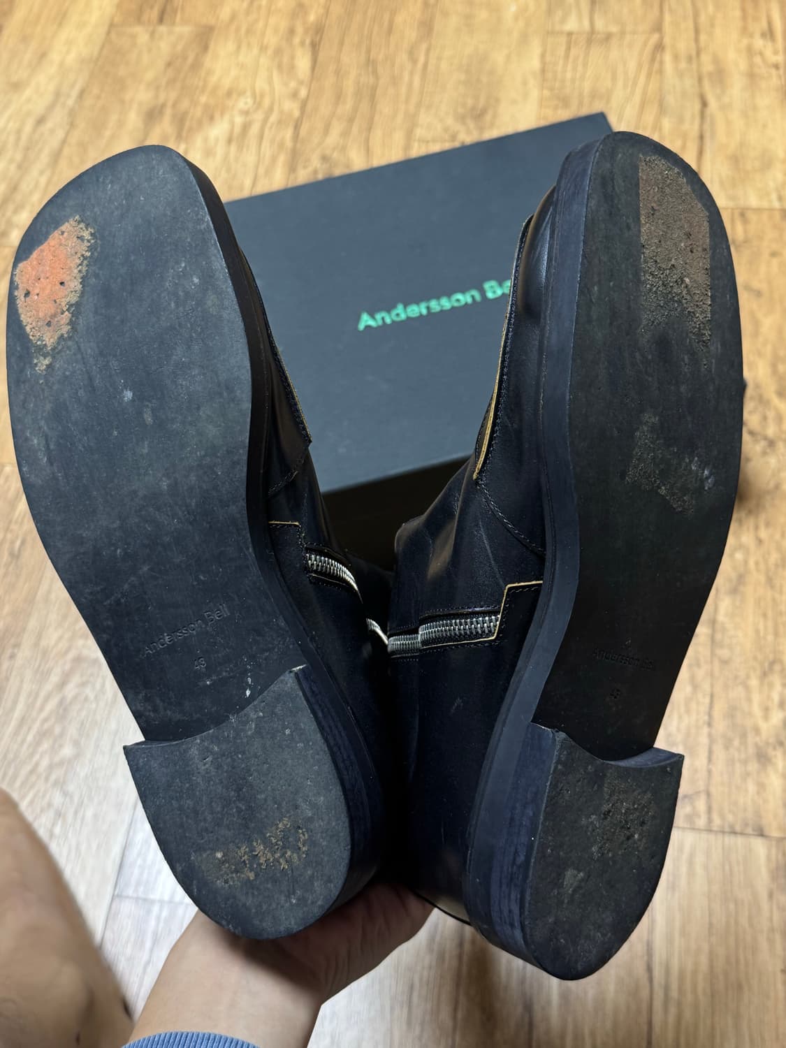 앤더슨벨 스퀘어토 첼시부츠 상품이미지7