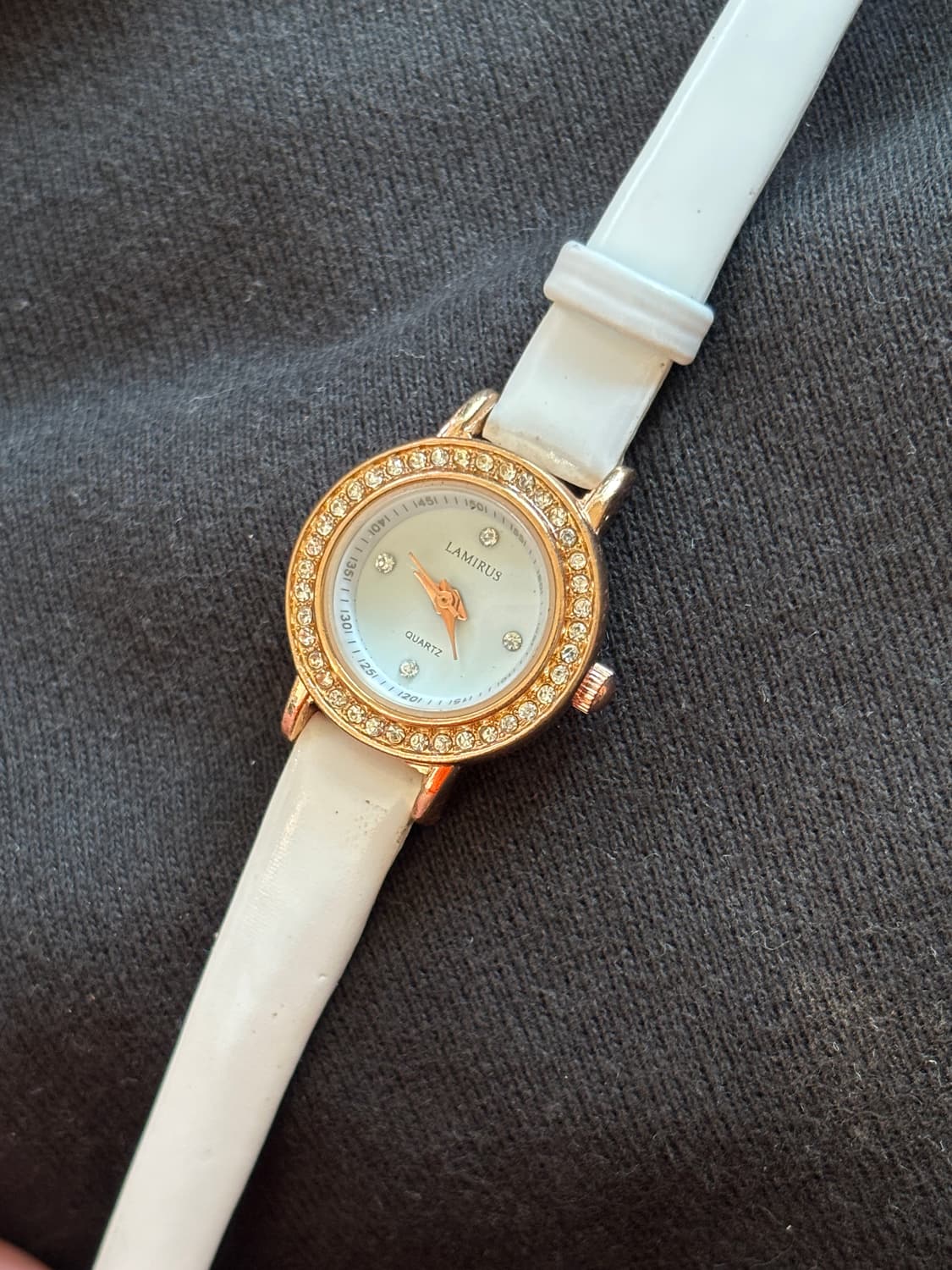 vintage lamirus quartz leather watch  상품이미지1