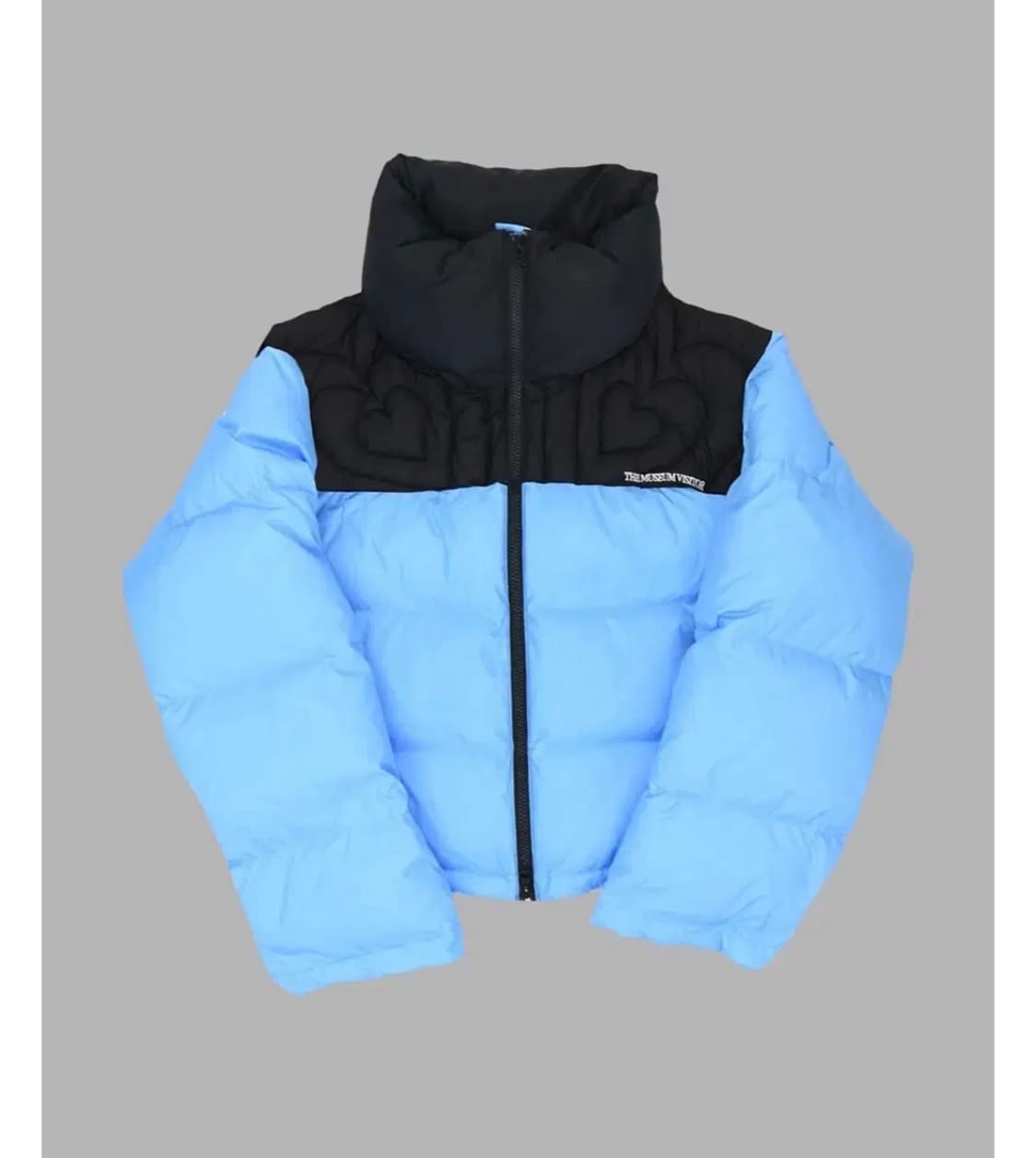 더뮤지엄비지터 하트스티치드 패딩 S 상품이미지1