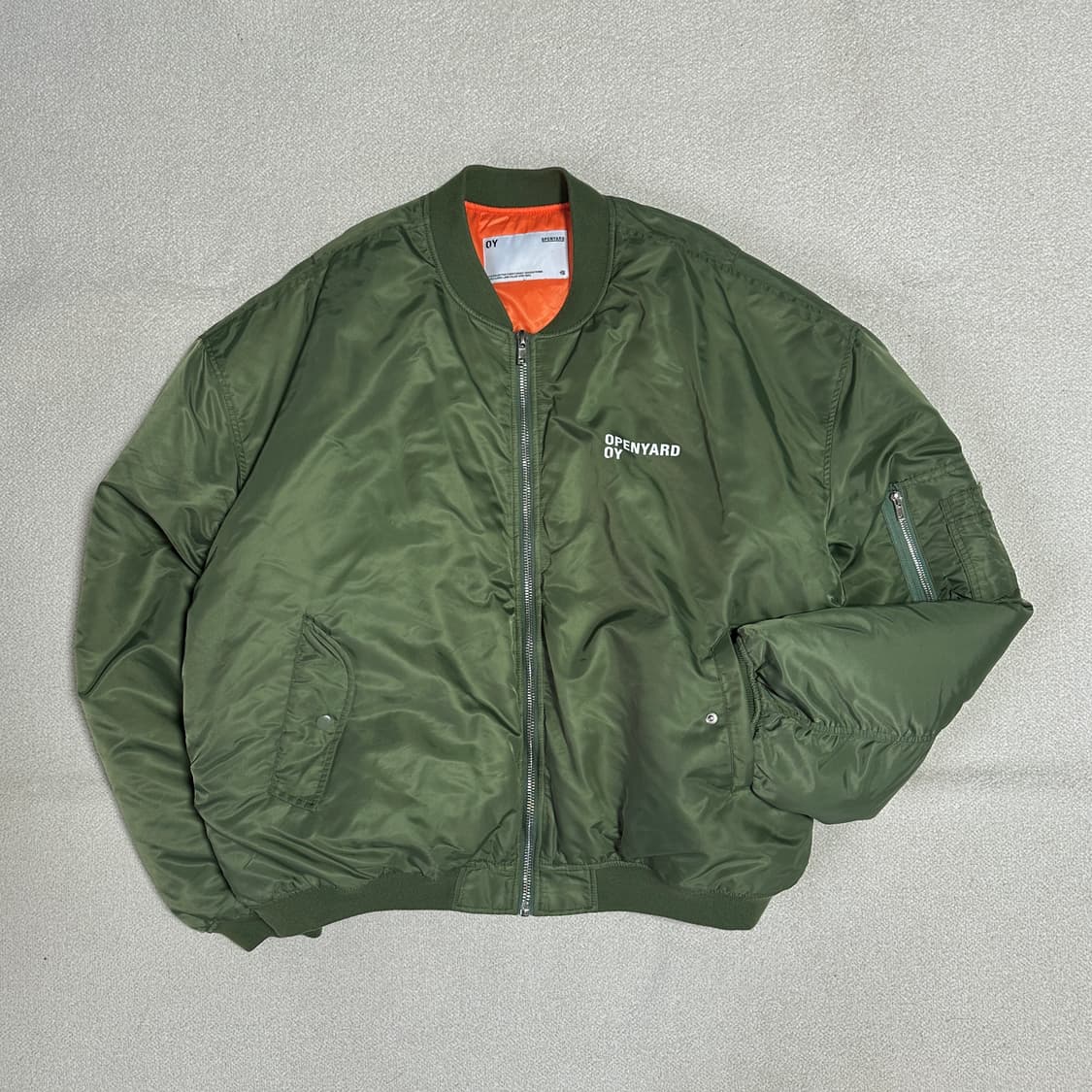 오와이 시링 봄버 MA-1 상품이미지1