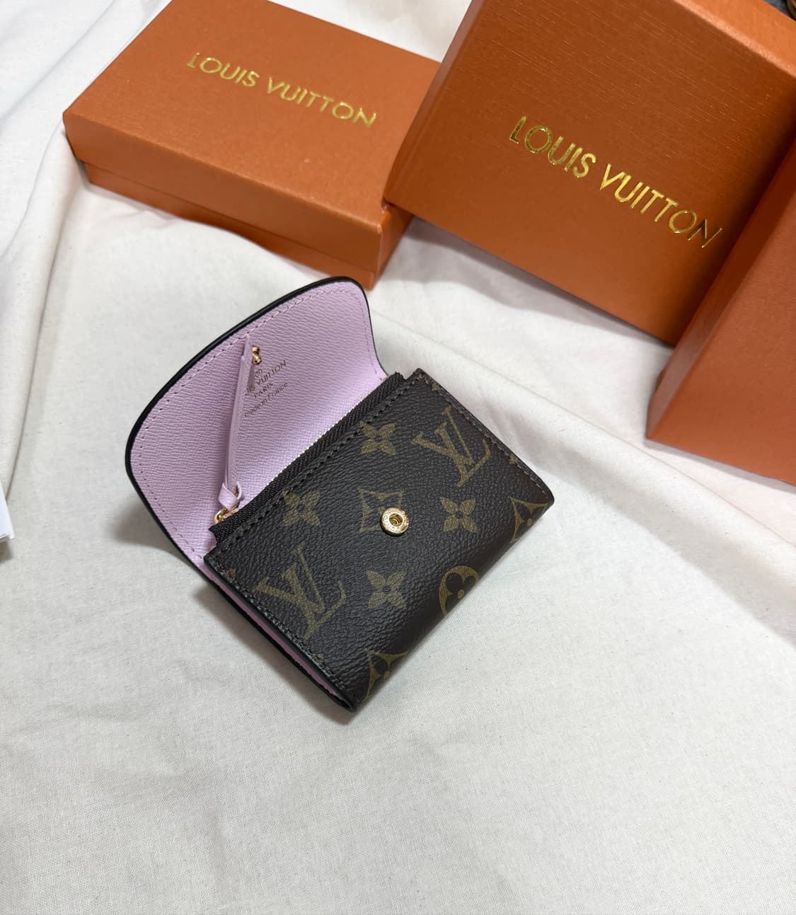 루이비통 모노그램 로잘리 코인퍼스 카드지갑 핑크  상품이미지6