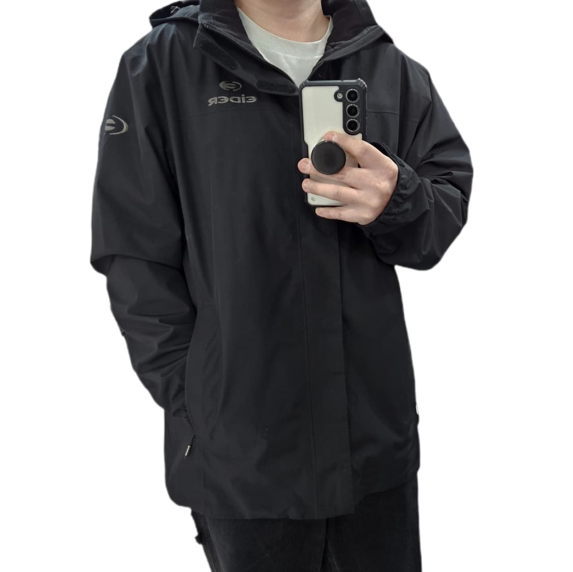 XXL 110 아이더 고어텍스 바람막이 블랙 상품이미지1