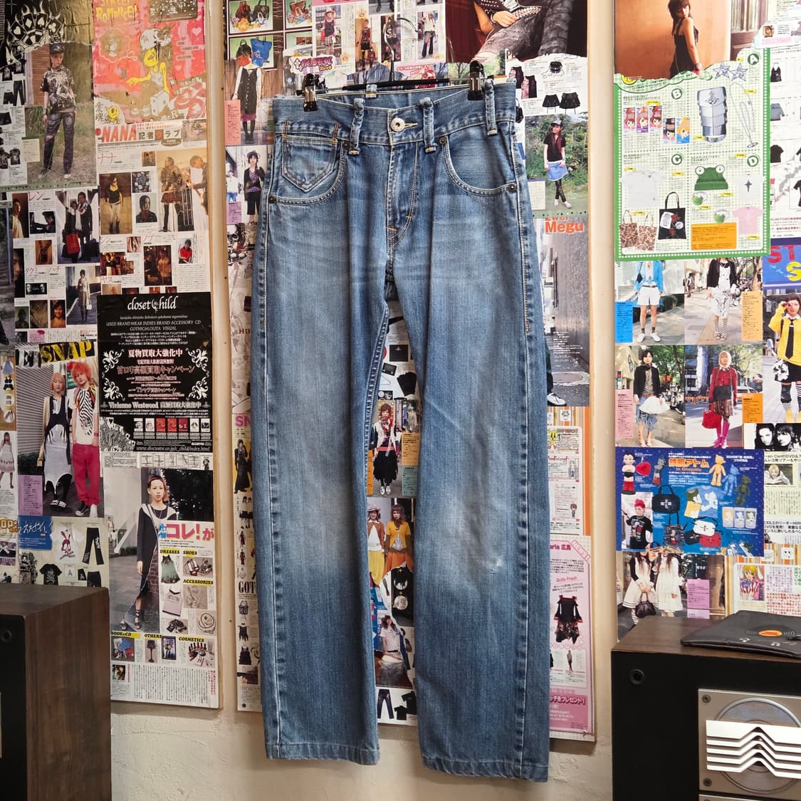 리바이스 523 연청 데님 팬츠 상품이미지5