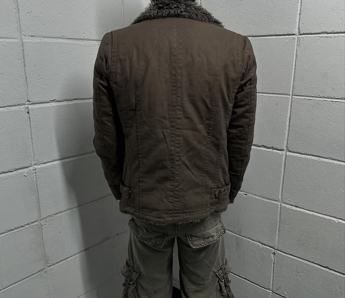 SCHLÜSSEL Heavy cotton waxed work jacket 상품이미지3