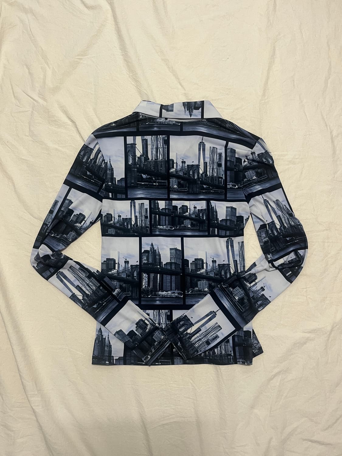 BADEE 배디 시티 프린트 져지 셔츠 상품이미지3