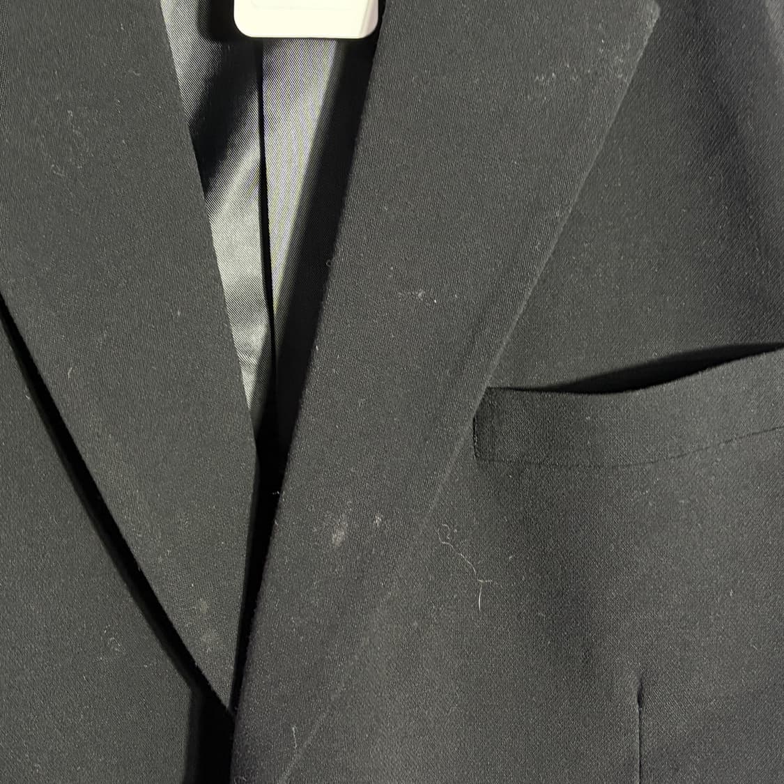 데마 빈티지 블랙 싱글 블레이저 자켓 상품이미지2