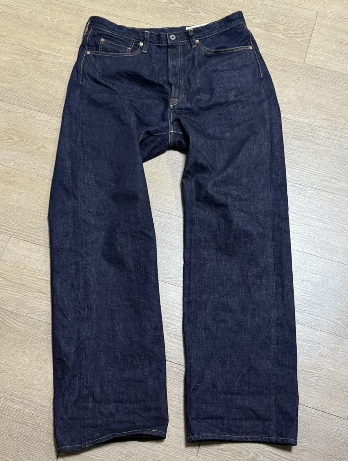 캐피탈 14OZ DENIM 5P MONKEY TH 인디고 38 상품이미지3