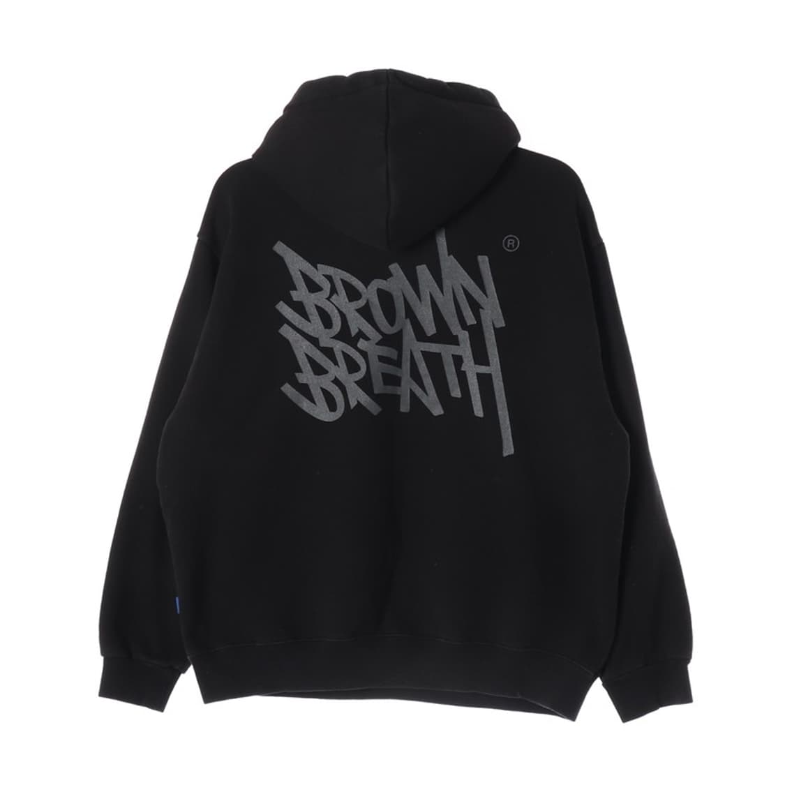 브라운브레스 백로고 기모 후드티 M 상품이미지2