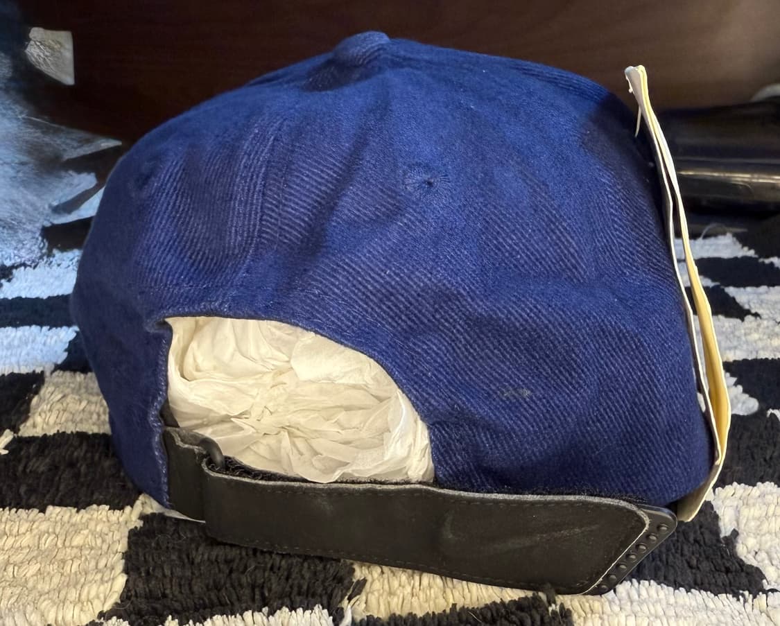 [새상품]90s 나이키 빈티지 3D 타원형 고무 로고 스냅백 상품이미지2