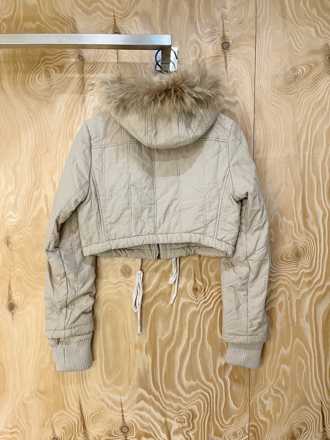 Paris Dm Y2K 크롭 퍼 자켓 상품이미지4