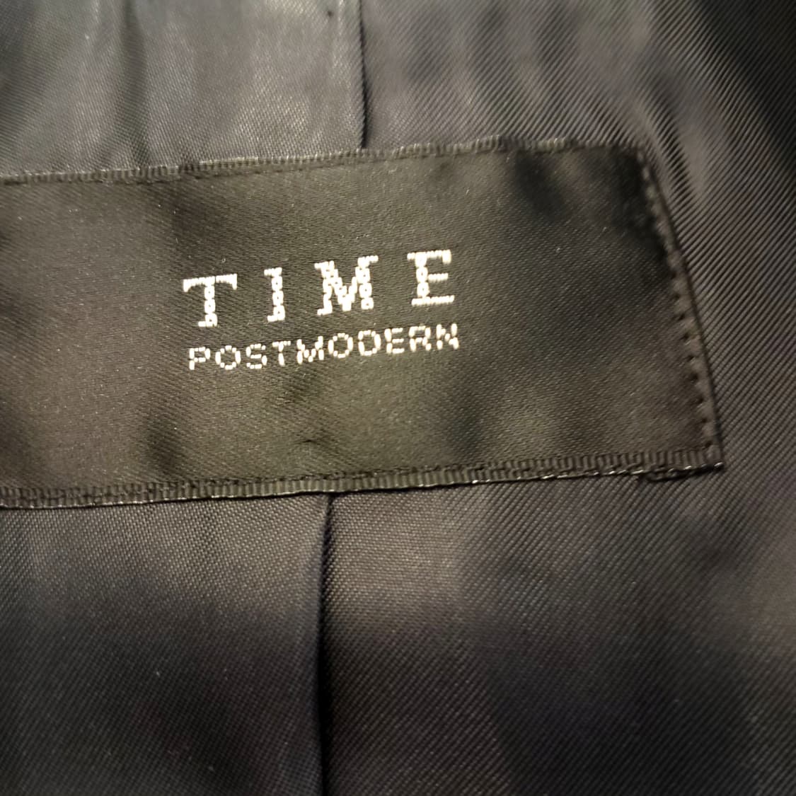 타임 블랙 벨벳 크롭 자켓 상품이미지3