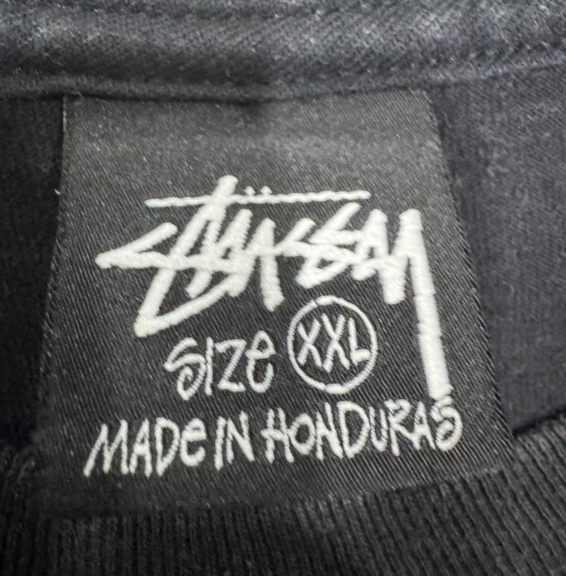 스투시 트라이브 스택 반팔 티셔츠 블랙 상품이미지3